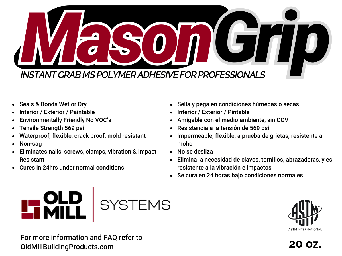 MasonGrip MS Polymer Adhesive - Image 3
